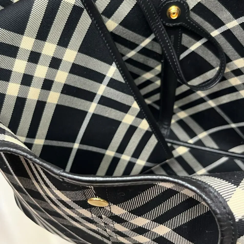 Burberry Small Check Tote Bag - Picture 7 of 16
